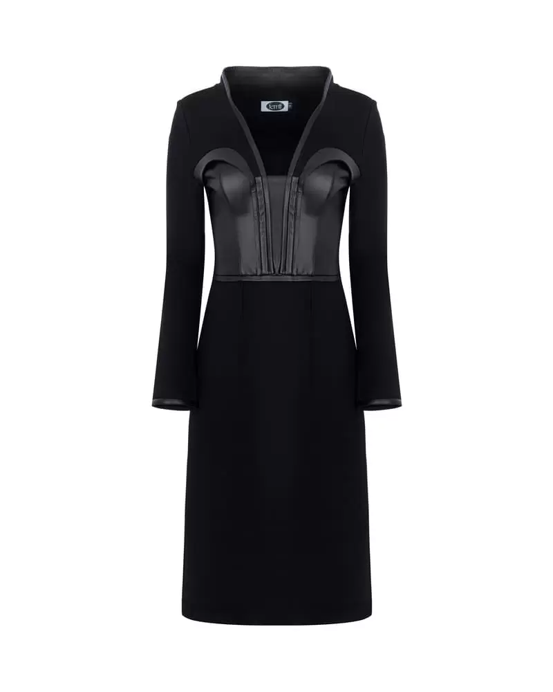 Calla DRESS BLACK