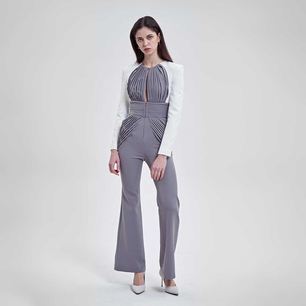Camomile JUMPSUIT MILK/GREY