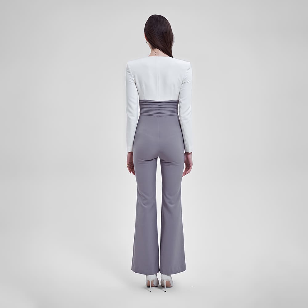 Camomile JUMPSUIT MILK/GREY