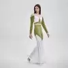 Eustoma BLOUSE GREEN/WHITE