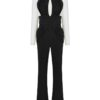 Camomile JUMPSUIT MILK/BLACK