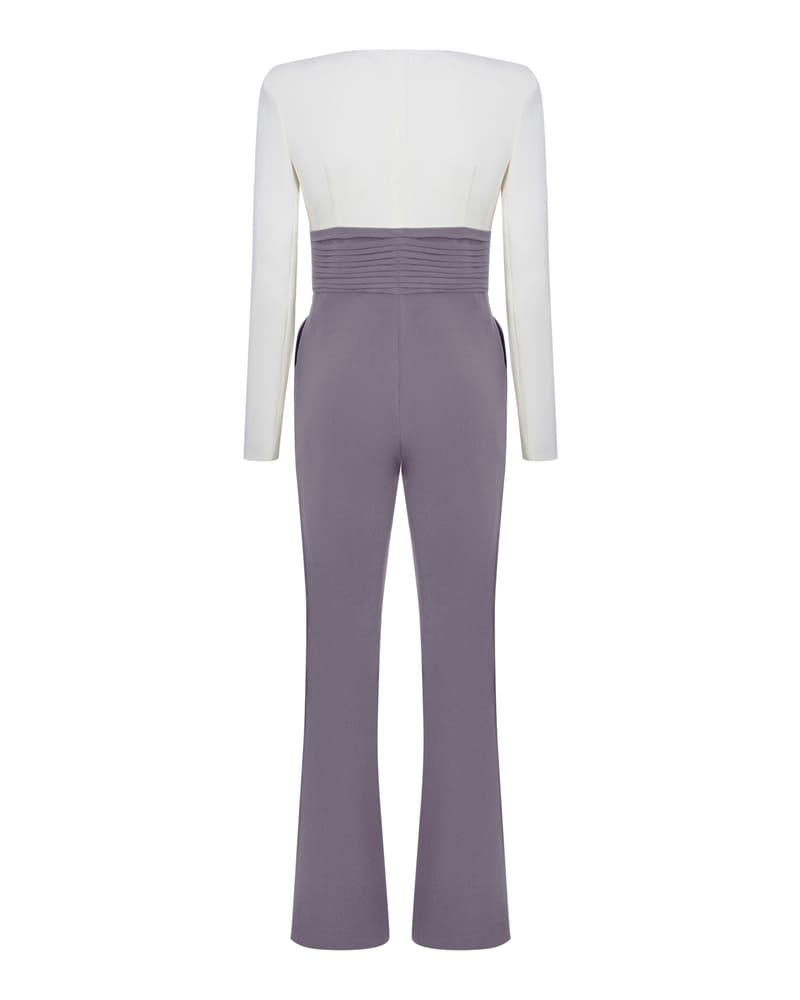 Camomile JUMPSUIT MILK/GREY