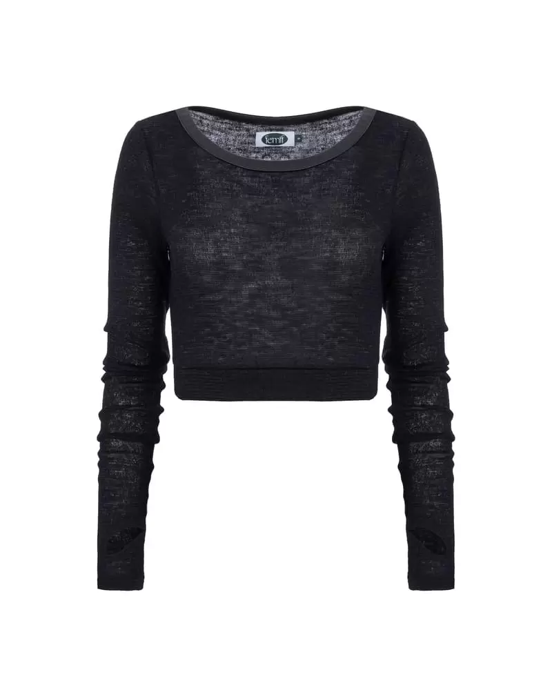 Calla SWEATER BLACK