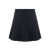 CALLA spring black triacetate skirt