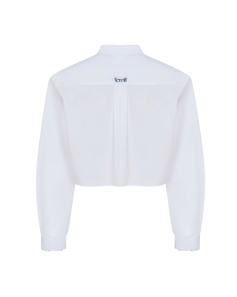Narcissus white short shirt