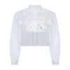 Narcissus white short shirt