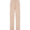Pants CAMPANULA beige tencel