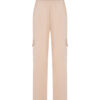 Pants CAMPANULA beige tencel