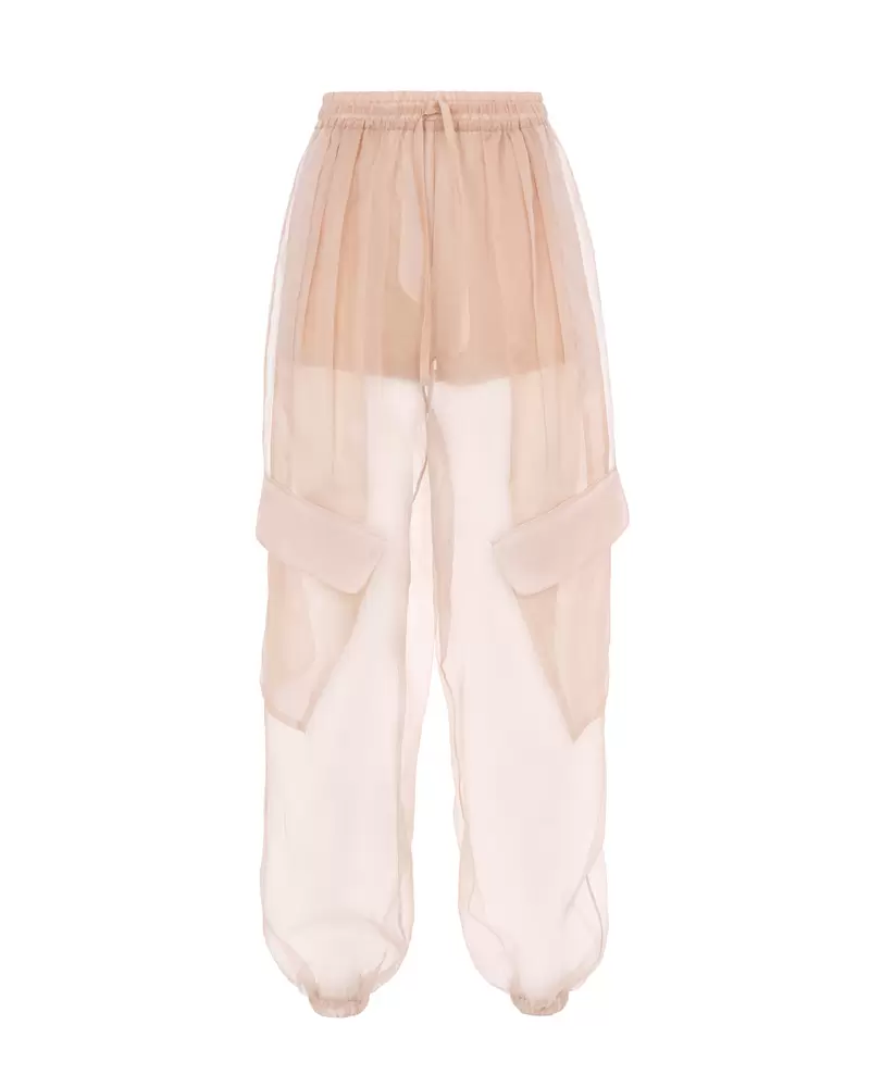 Pants CAMPANULA organza beig