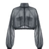 CAMPANULA organza jacket black