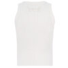 CAMPANULA elongated white T-shirt
