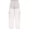 Pants CAMPANULA organza milk color
