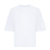 T-shirt CAMPANULA elongated white